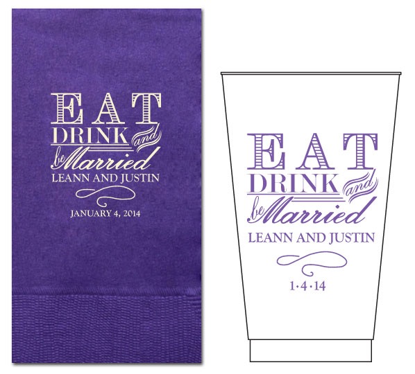 EatDrinkBeMarriedTowelCup