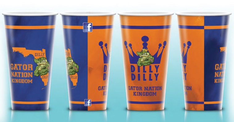 Gator Nation Kingdom Cups