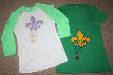 LALadyFanLadiesFleurDeLisShirts