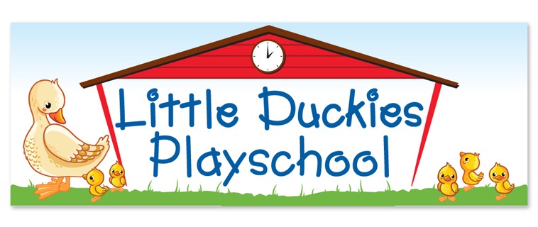 Little Duckies Playschool Building Sign
