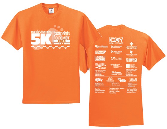 Maddies Footprints_Footprints Forever 2015 Shirts