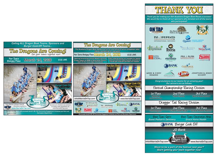 ON TAP Dragon Boat Races 2018 LifeStyle Ads