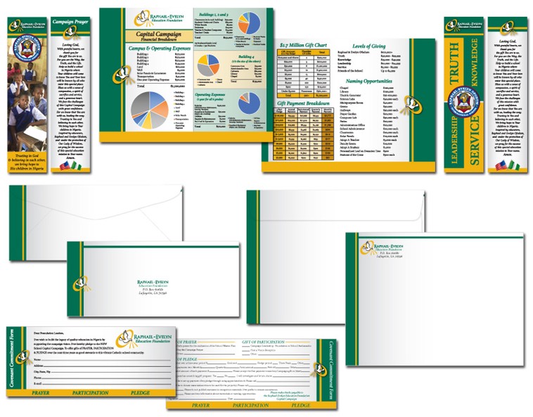 Raphael and Evelyn Education Foundation Capital Campaign Materials