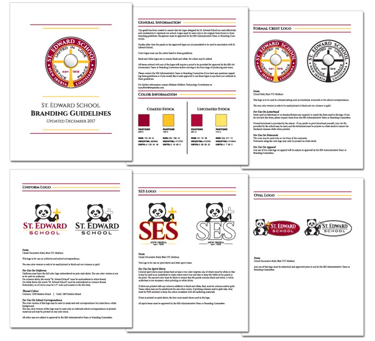 St Edward School - Branding Guidelines